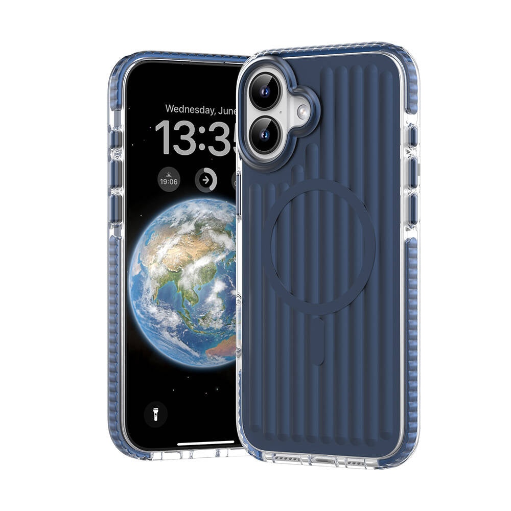 iPhone 16 Kılıf M-safe Şarj Özellikli Oyuklu Tasarım Mutural Bumpy Clear Kılıf iPhone 16 Kılıf M-safe Şarj Özellikli Oyuklu Tasarım Mutural Bumpy Clear Kılıf